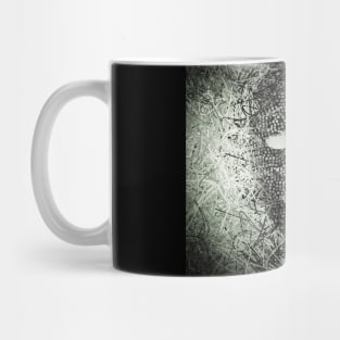 Abstract Wires Mask Mug